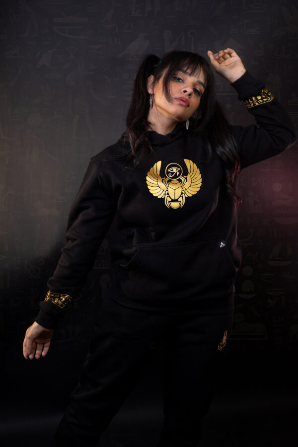 Woman Scarab Hoodie