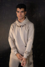 Egyptian Symbols around neck hoodie - Image 4