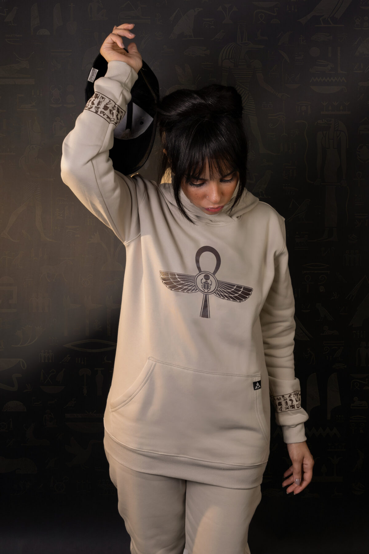 ⁦Life Key "Ankh" Hoodie⁩ - الصورة ⁦3⁩