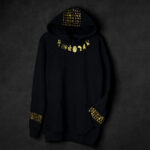 Egyptian Symbols around neck hoodie - Image 12