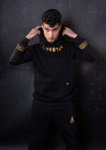 Egyptian Symbols around neck hoodie - Image 2