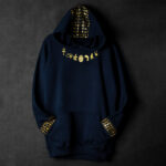 Egyptian Symbols around neck hoodie - Image 5
