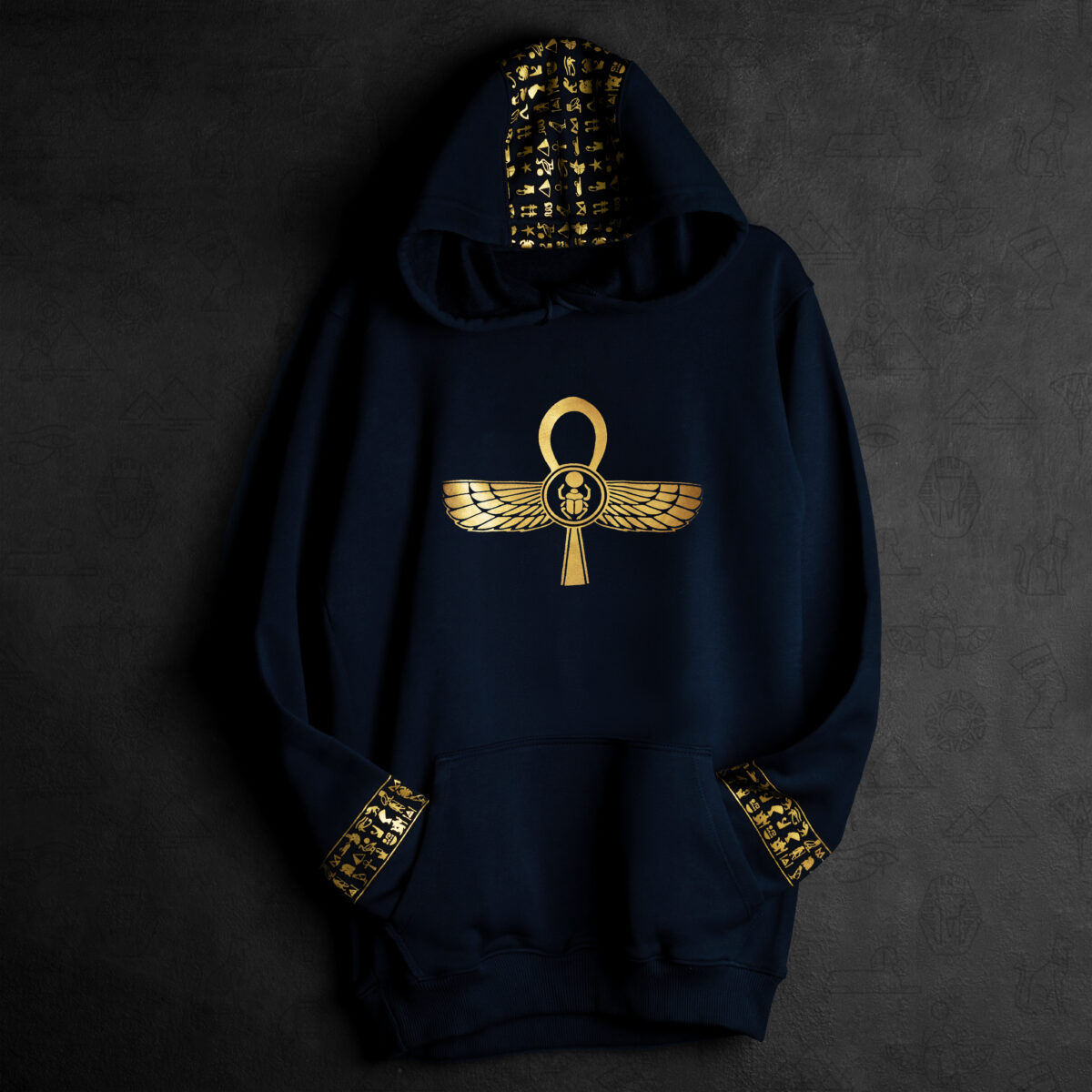 ⁦Life Key "Ankh" Hoodie⁩ - الصورة ⁦2⁩