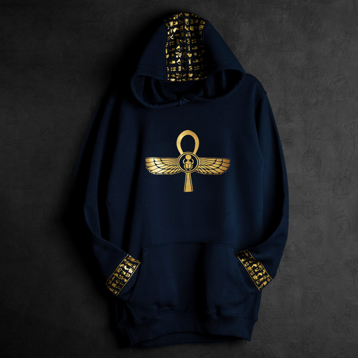 ⁦Life Key "Ankh" Hoodie⁩ - الصورة ⁦6⁩