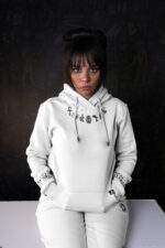 Egyptian Symbols around neck hoodie - Image 3