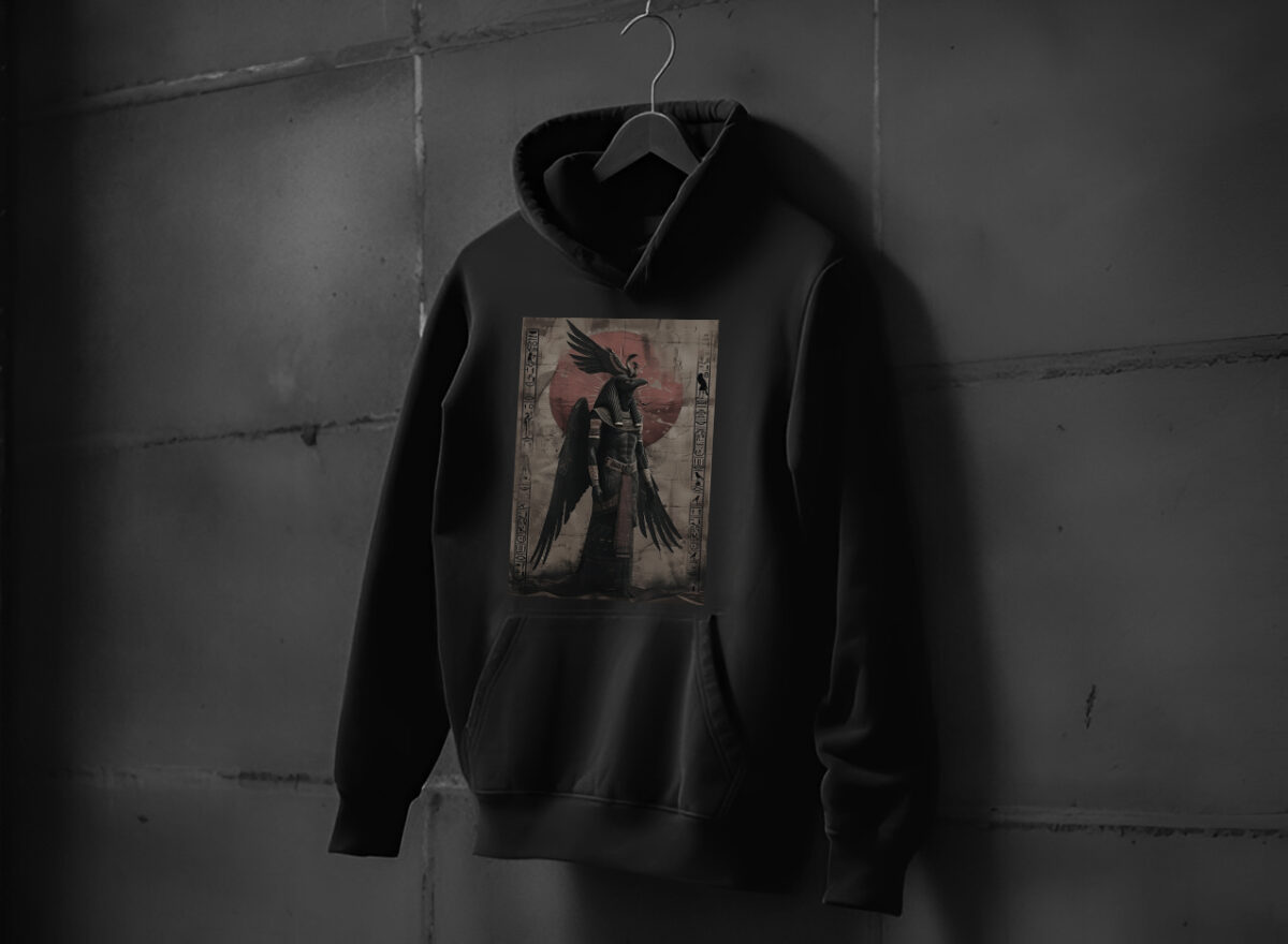 Horus - Cotton Hoodie - Image 1