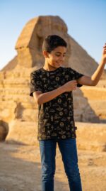 ⁦Full Cover Kids T-Shirt⁩ - الصورة ⁦2⁩
