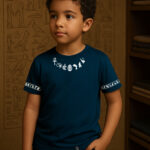 Egyptian Symbols around neck Kids T-Shirt