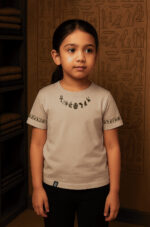 Egyptian Symbols around neck Kids T-Shirt - الصورة 2