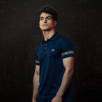 Blue Polo shirt - Horus eye - Image 2