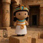Cleopatra Crochet Doll