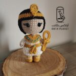 Cleopatra Crochet Doll - with Life key - Image 2