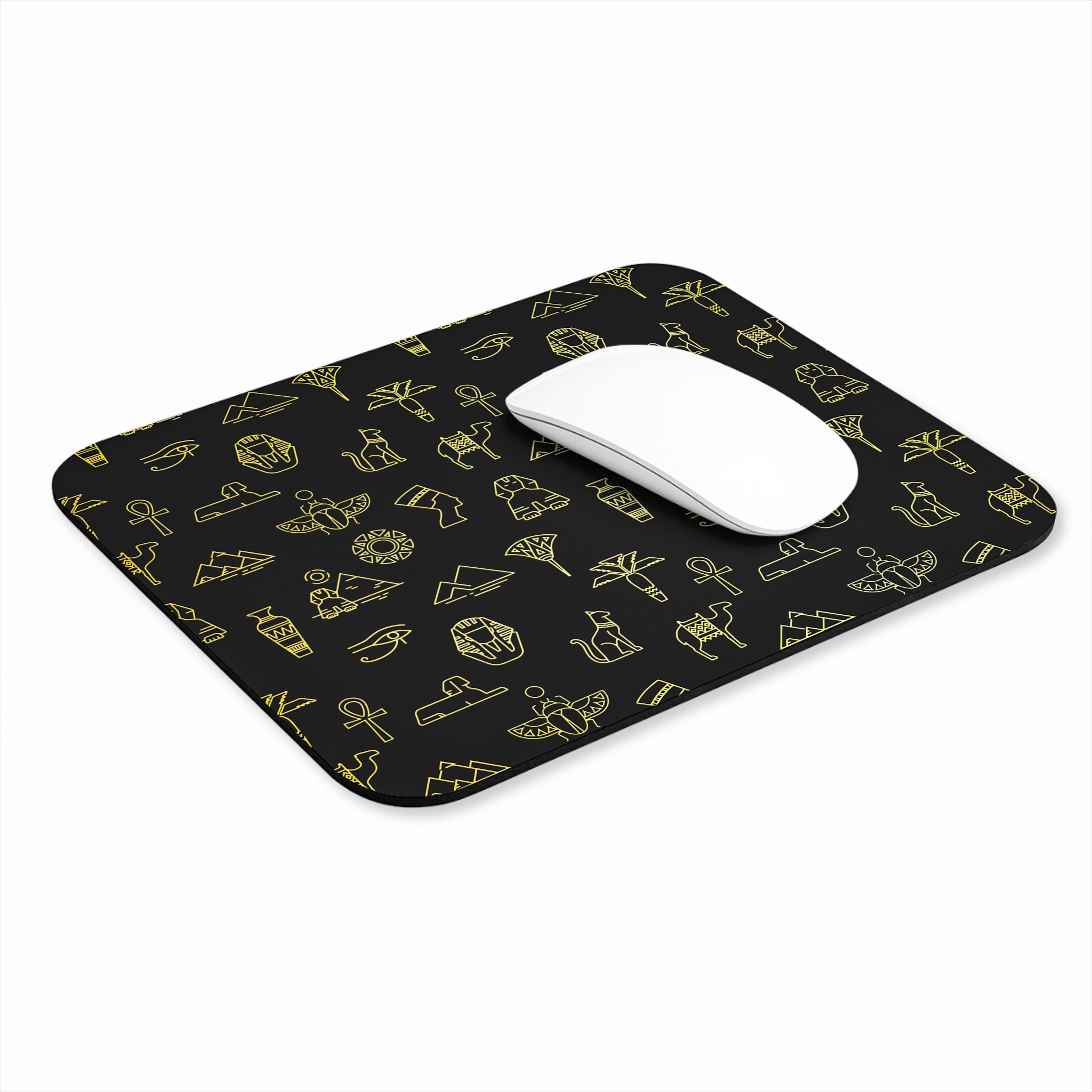 Context Mouse (5) Egyptian Symbols - Mouse Pad - Image 3