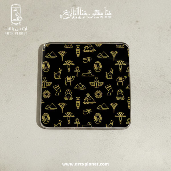 Egyptian Symbols - Acrylic Coaster