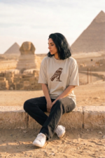 Oversize T-shirt - Horus Falcon - Image 4