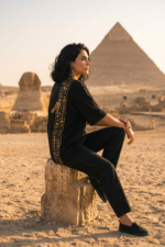 Oversize T-shirt - Horus Falcon - Image 13