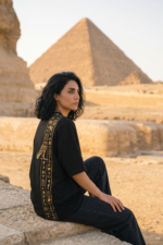 Oversize T-shirt - Horus Falcon - Image 16