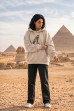 Oversize Hoodie - Horus Falcon - Image 8